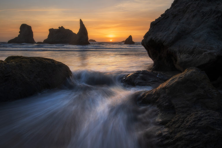 Bandon Tide • Pacific • Julian Bunker Photography