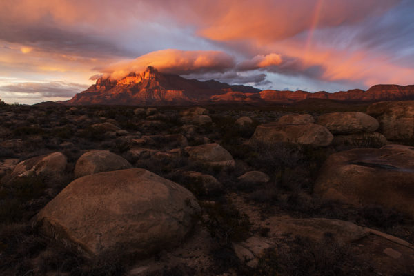 Guadalupe-Mountains---Sunset-Rainbow---For-Web---2020